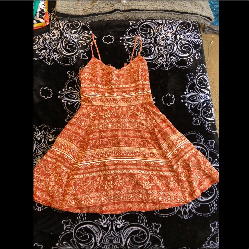 Orange Sundress